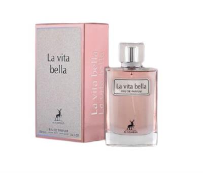 ادو پرفیوم زنانه الحمبرا مدل La Vita Bella 
حجم 100 میلی لیتر