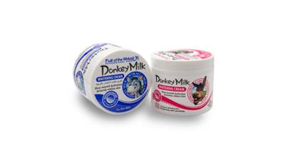 کرم روشن کننده شیر الاغ برند ووکالی Wokali donkey milk whitening cream
 وزن 115 گرم